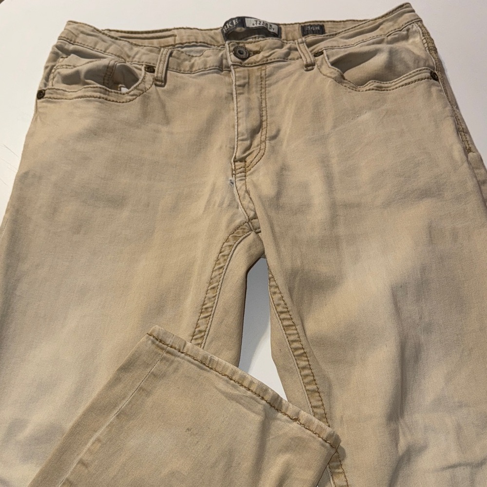 BKE Slim Fit Beige Jeans